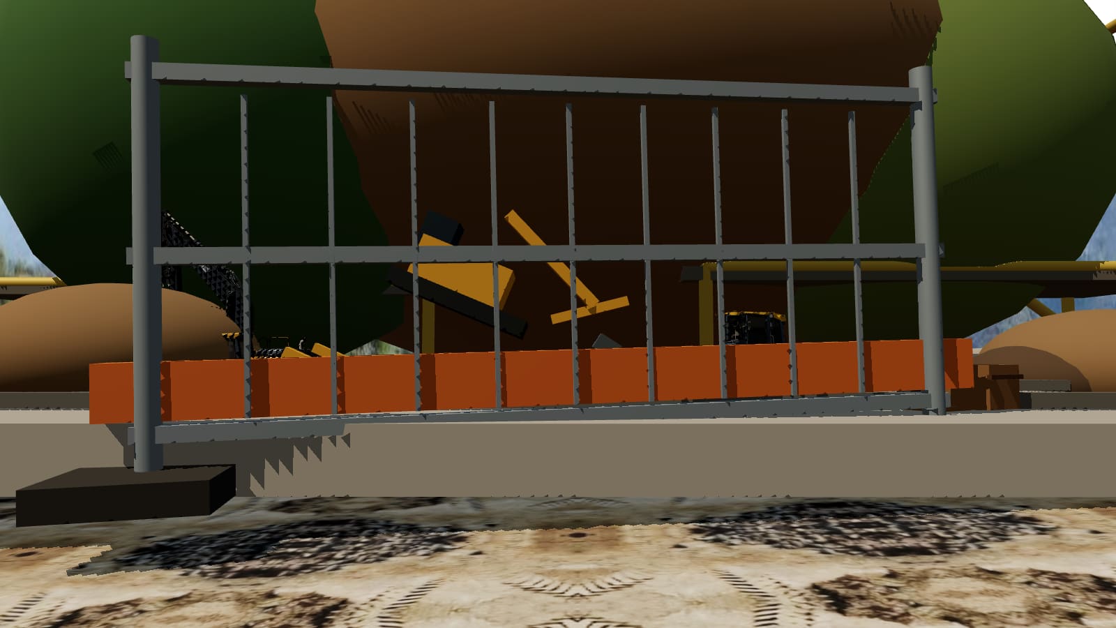 Early tournament render
