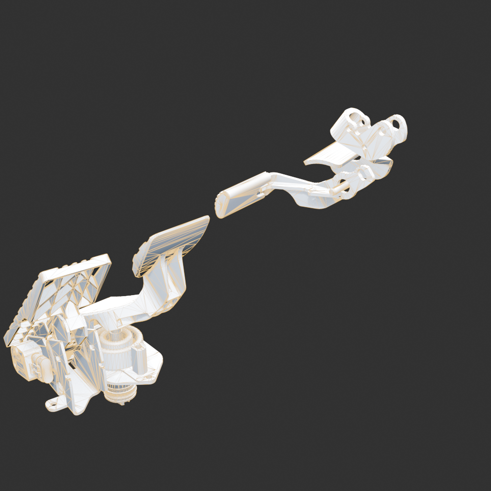 Source grader pedals wireframe